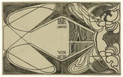 Bandontwerp voor: Louis Couperus, Babel, 1901