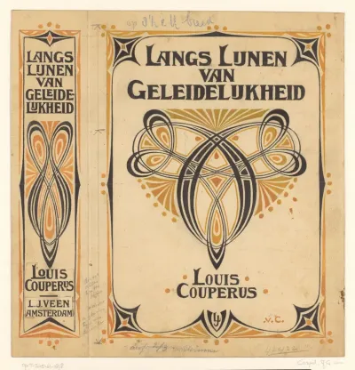 Bandontwerp voor: Louis Couperus, Langs lijnen van geleidelijkheid, 1900