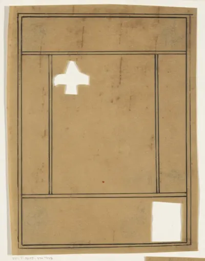 Bandontwerp voor: Louis Couperus, Majesteit, 1893