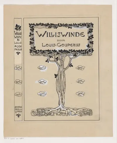 Bandontwerp voor: Louis Couperus, Williswinde, 1895