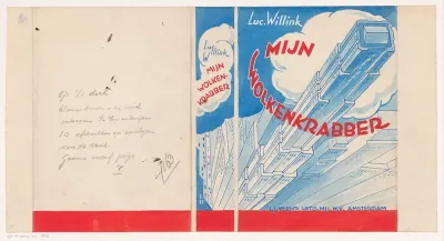 Bandontwerp voor: Luc. Willink, Mijn wolkenkrabber, 1937