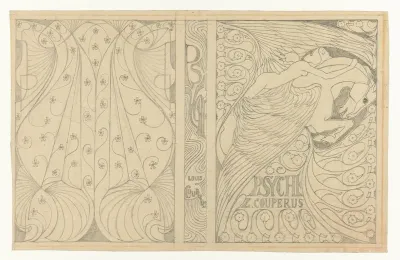 Bandontwerp voor Psyche van Louis Couperus