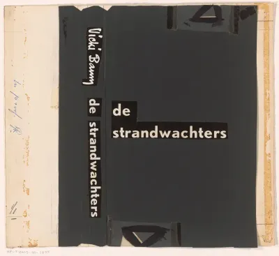 Bandontwerp voor: Vicki Baum, De strandwachters (Die Strandwache), 1958