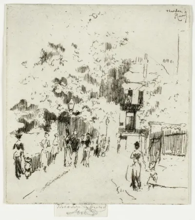 Bank Holiday, Corner of Beaufort Street, Chelsea