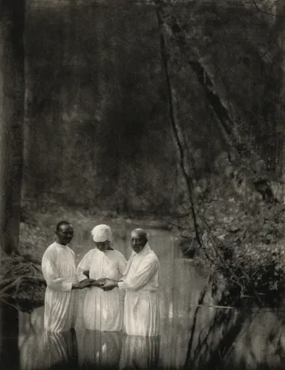 Baptismal Scene