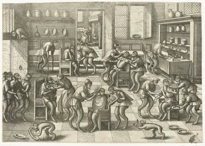 Barbiers- en chirurgijnswinkel