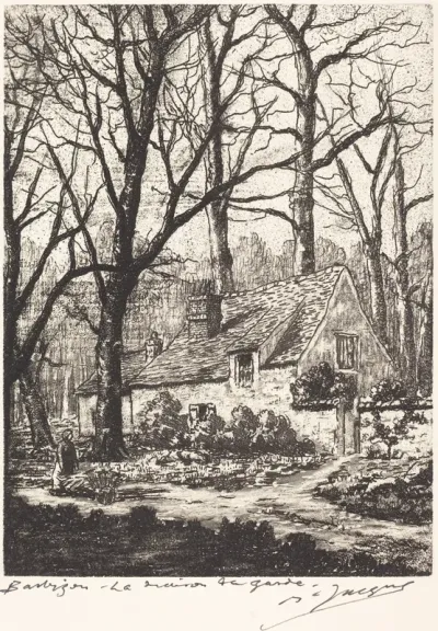 Barbizon: La maison de garde