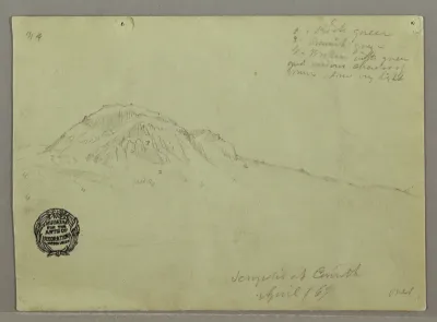 Bare Hill, Acropolis at Corinth, Greece, April