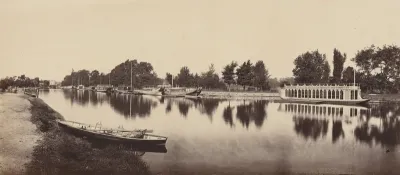 Barges at Oxford