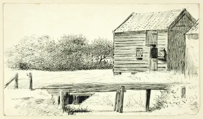 Barn and Bridge