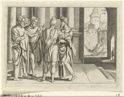 Barnabas brengt Paulus naar de apostelen