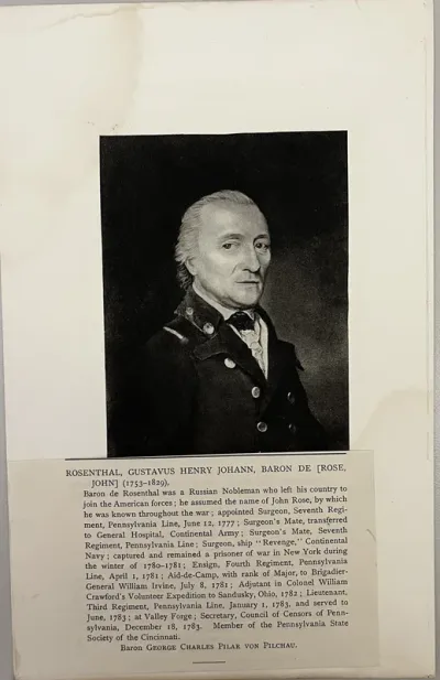 Baron de Gustavus Henry Johann Rosenthal
