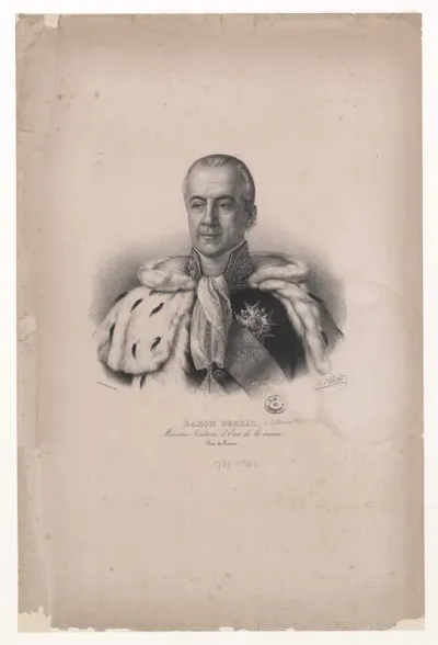 Baron Portal, Ministre Sécrétaire d'Etat de la marine, Pair de France BOYER 2211
