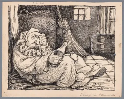 Baron van Voorst tot Voorst als carnavalsganger
