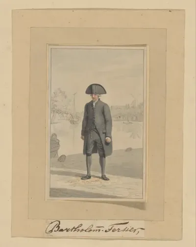 Bartholomeus Fersier, wandelend