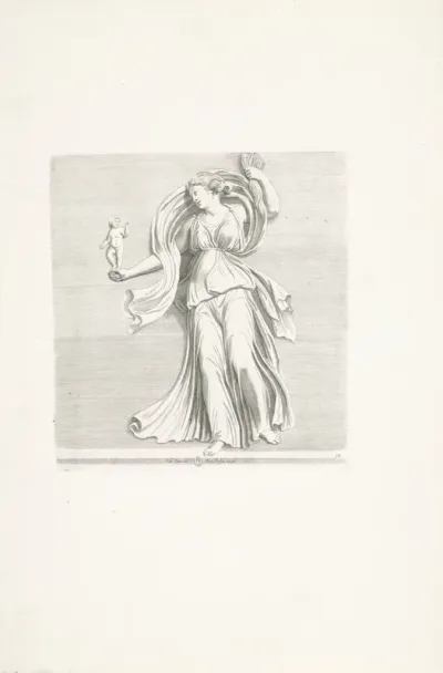 Bas-reliëf van Ceres