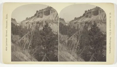 Basaltic Cañon, Foot of Tower Creek