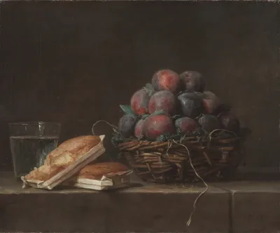 Basket of Plums