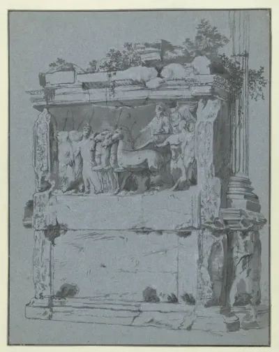 Basreliëf van de boog van Titus