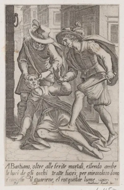 Bastiano, from Scelta d'Alcuni Miracoli e Grazie della Santissima Nunziata di Firenze (Selection of Some Miracles and Graces that Occurred in the Church of the Annunziata in Florence)