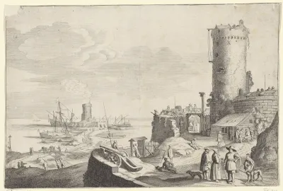 Bastion aan een rivier