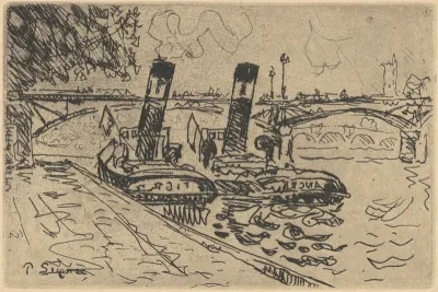 Bateaux sur la Seine