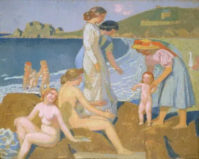 Bathers at Perros Guirec