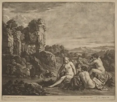 Bathers in a Landscape