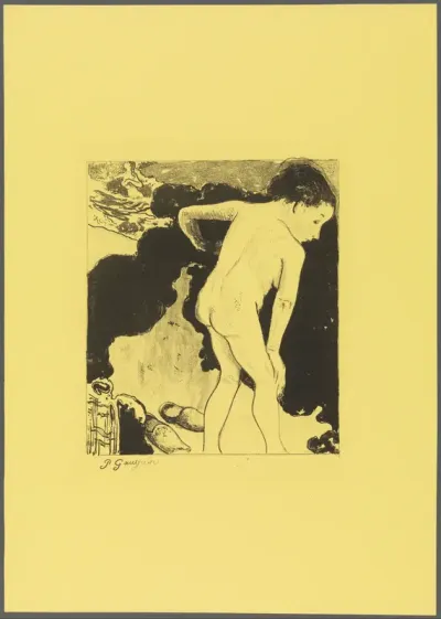 Bathers in Brittany, from the "Volpini Suite: Dessins lithographiques"