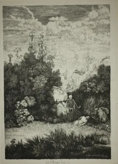 Bathing Woman and Death