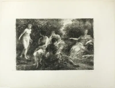Bathing Women, third large plate