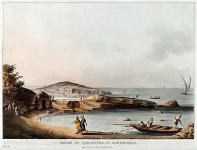 Baths of Cleopatra, at Alexandria