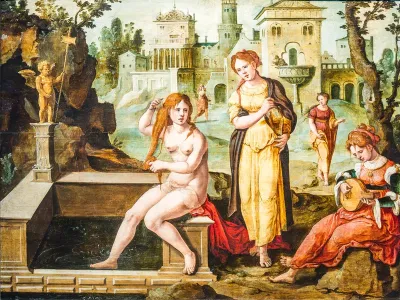 Bathsheba receives an invitation from David (2 Samuel 11:4)