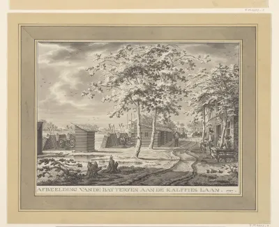 Batterij aan de Amstelveenseweg, 1787