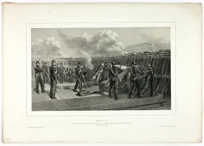 Battery no.9, from Souvenirs d’Italie: Expédition de Rome