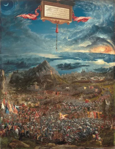Battle of Issus (detail)