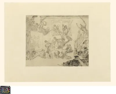 Battle of the beggars Désir and Rissolé