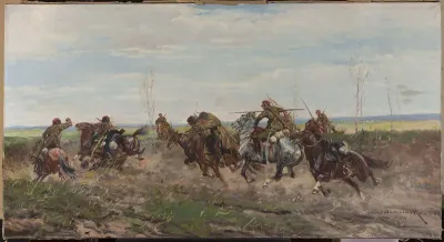 Battle scene
