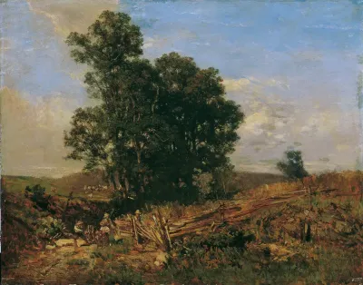 Baumgruppe am Feldweg
