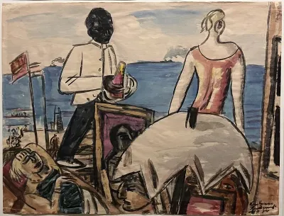 Beach cafe at Zandvoort
