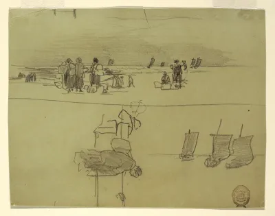 Beach Scene, England
