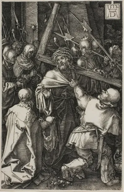 Bearing of the Cross, from The Engraved Passion