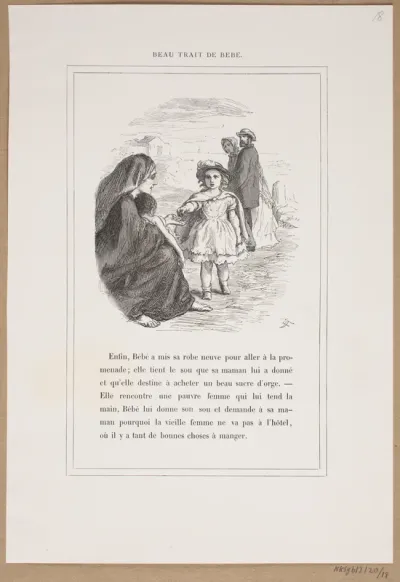 Beau trait de Bébé