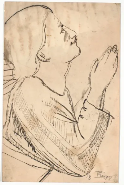 Bedende engel