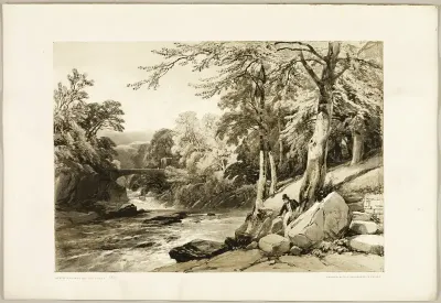 Beech and Ash on the Greta, from The Park and the Forest