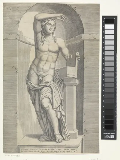 Beeld van een mannelijk naakt, vermoedelijk Apollo Lyceus