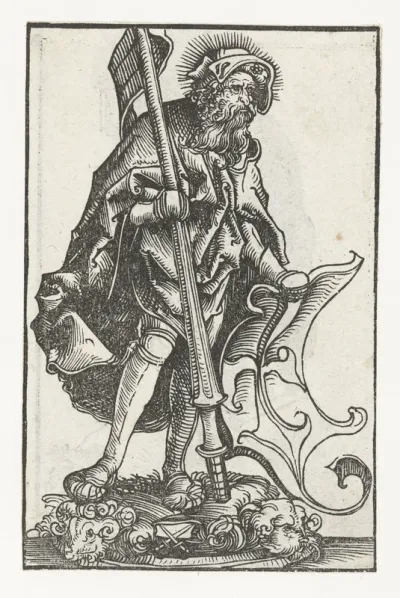 Beeld van heilige Pancratius