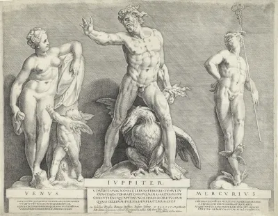 Beeldengroep van Venus, Jupiter en Mercurius