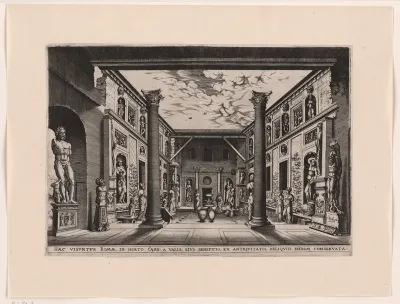 Beeldentuin in Palazzo Valle, Capranica