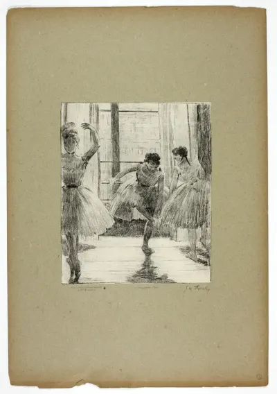 Before the Ballet Class